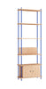 Systém System Moebe S.255.1.B, Oak/Deep Blue
