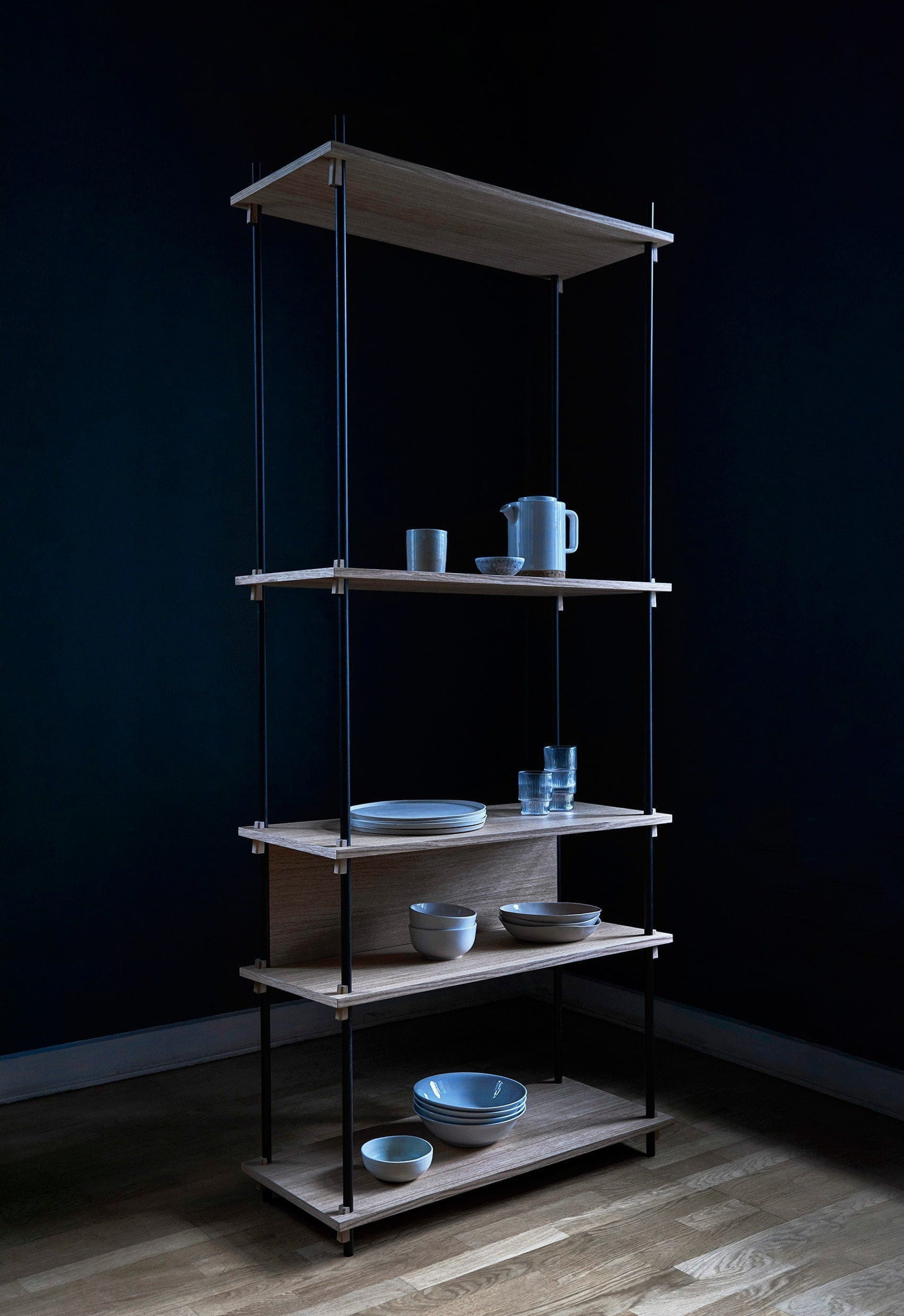 [product_category]-Moebe Shelving System S.255.2.A, Oak/Black-Moebe-5713520005701-S.255.2.A.OA.BL-MOE-19