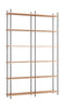 Systém System Moebe S.255.2.b, Oak/Black