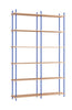 Systém System Moebe S.255.2.b, Oak/Deep Blue