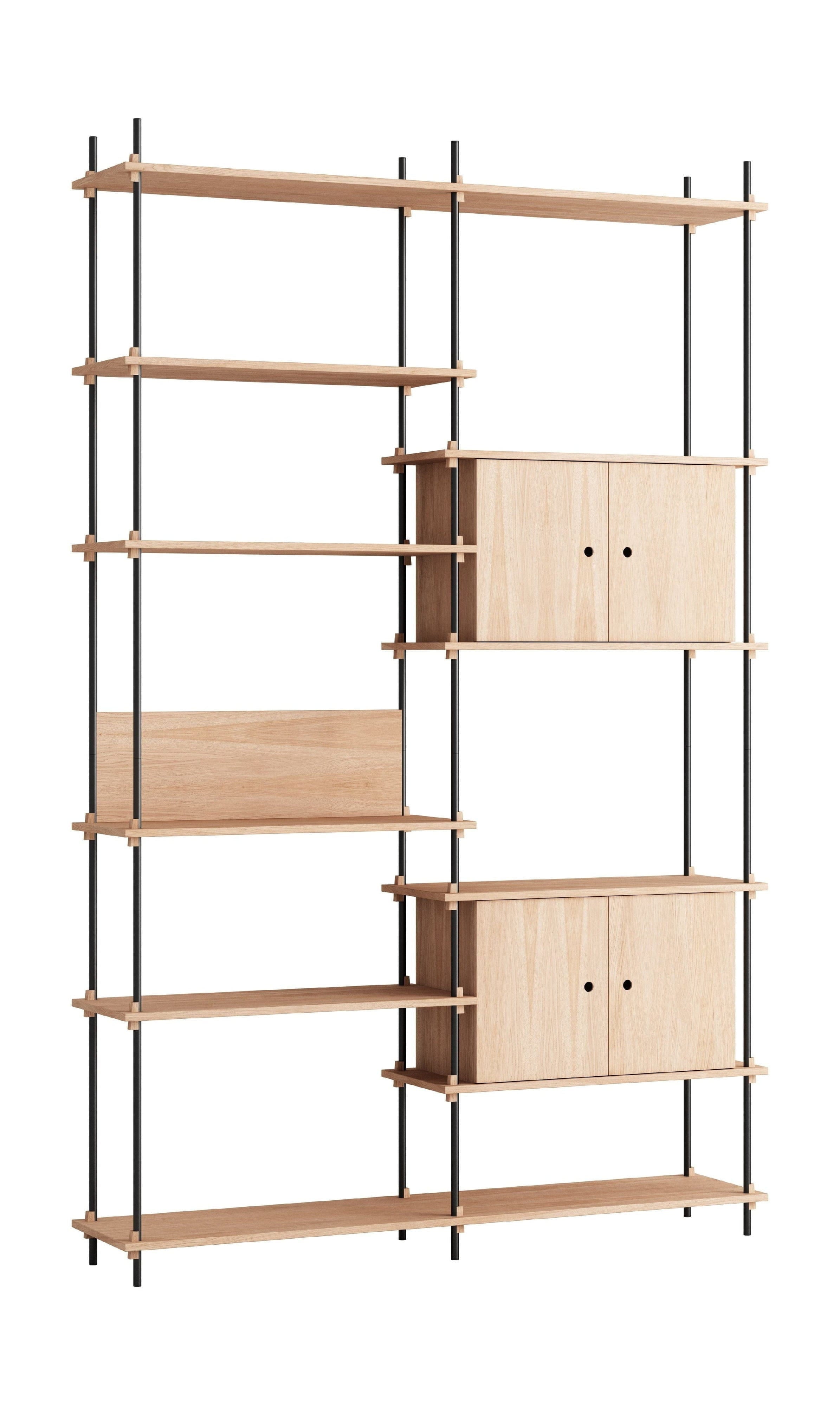 [product_category]-Moebe Shelving System S.255.2.C, Oak/Black-Moebe-5713520005725-S.255.2.C.OA.BL-MOE-1