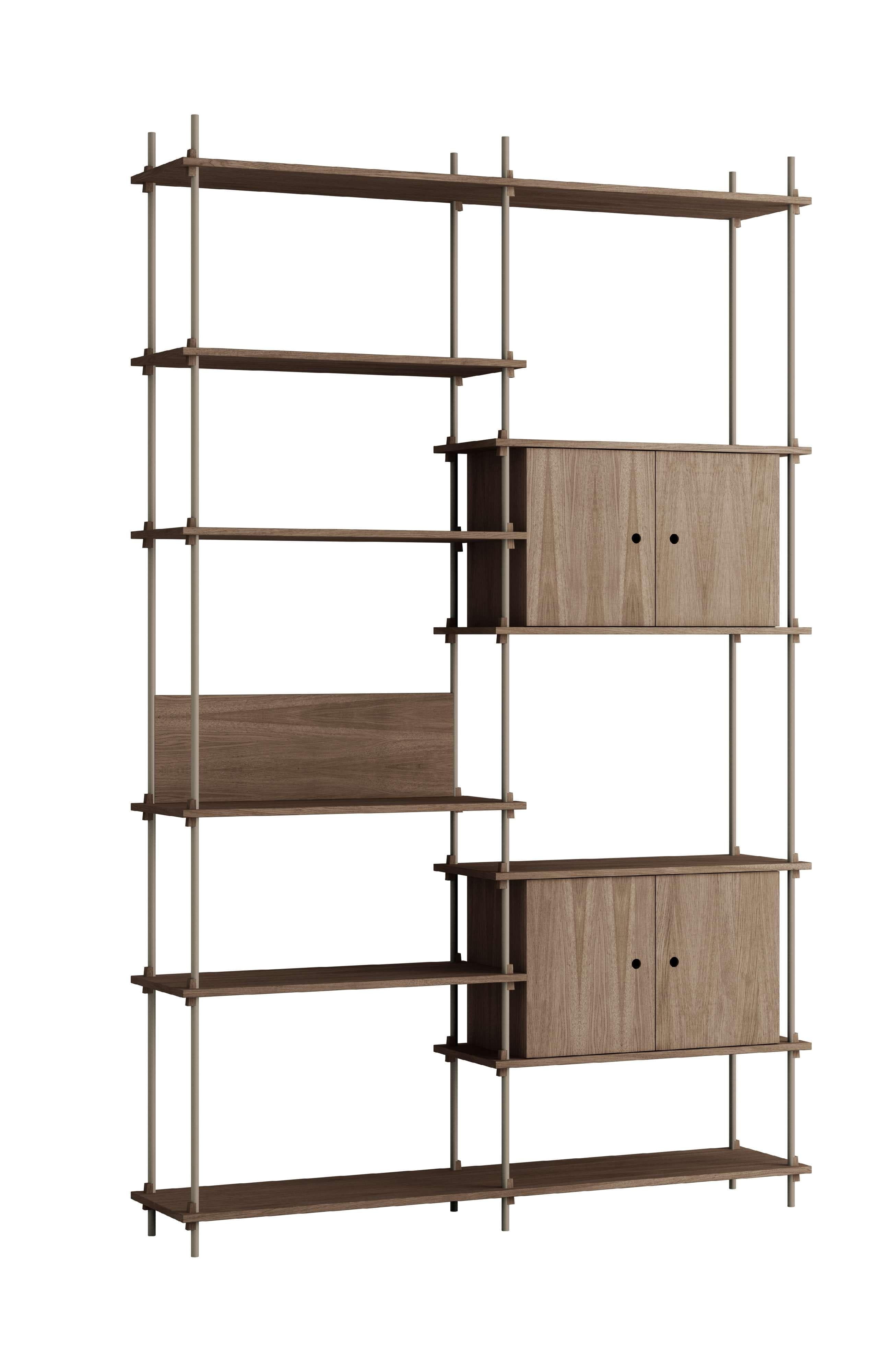 [product_category]-Moebe Shelving System S.255.2.C, Smoked Oak/Warm Grey-Moebe-5713520016790-S.255.2.C.SO.WG-MOE-4