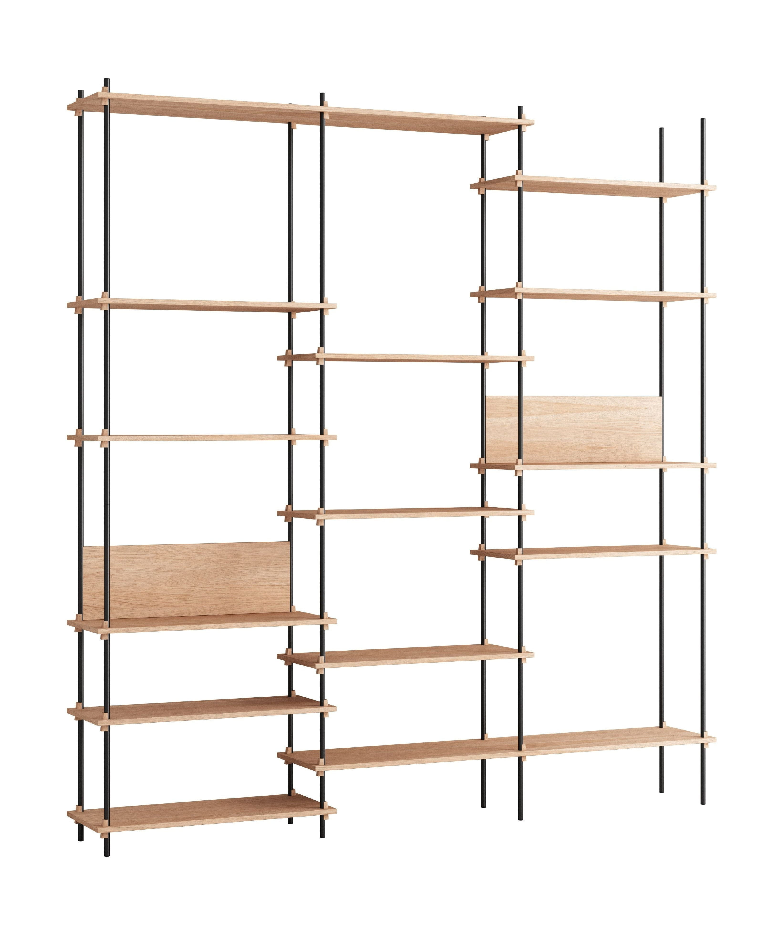 [product_category]-Moebe Shelving System S.255.3.A, Oak/Black-Moebe-5713520005879-S.255.3.A.OA.BL-MOE-1