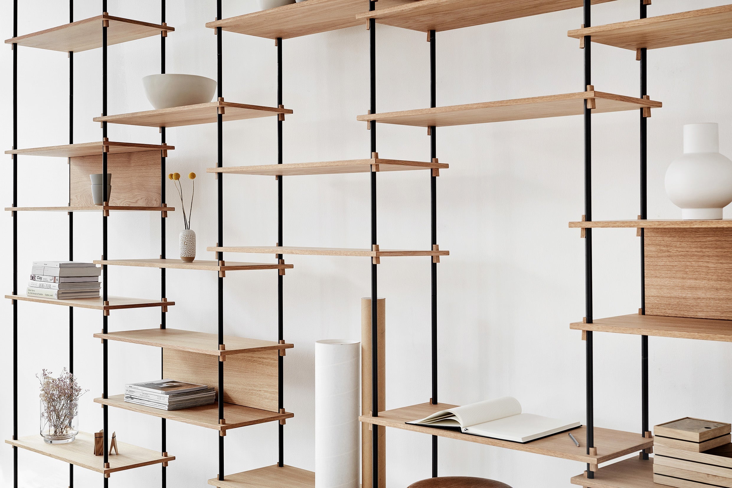 [product_category]-Moebe Shelving System S.255.3.A, Oak/Black-Moebe-5713520005879-S.255.3.A.OA.BL-MOE-50