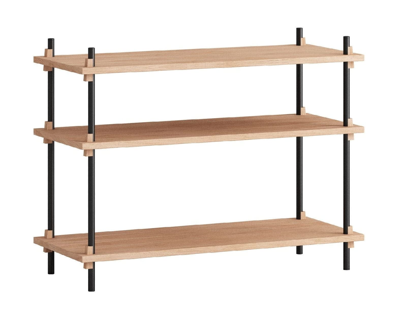 [product_category]-Moebe Shelving System S.65.1.A, Oak/Black-Moebe-5713520005336-S.65.1.A.OA.BL-MOE-1