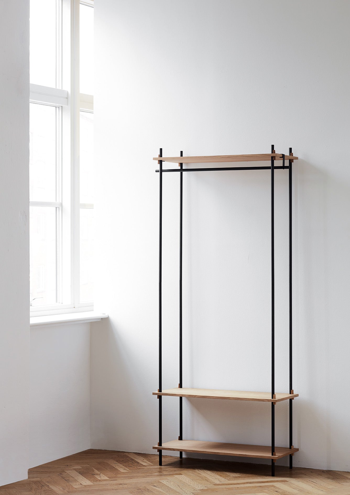 [product_category]-Moebe Shelving System S.65.1.A, Oak/Black-Moebe-5713520005336-S.65.1.A.OA.BL-MOE-78
