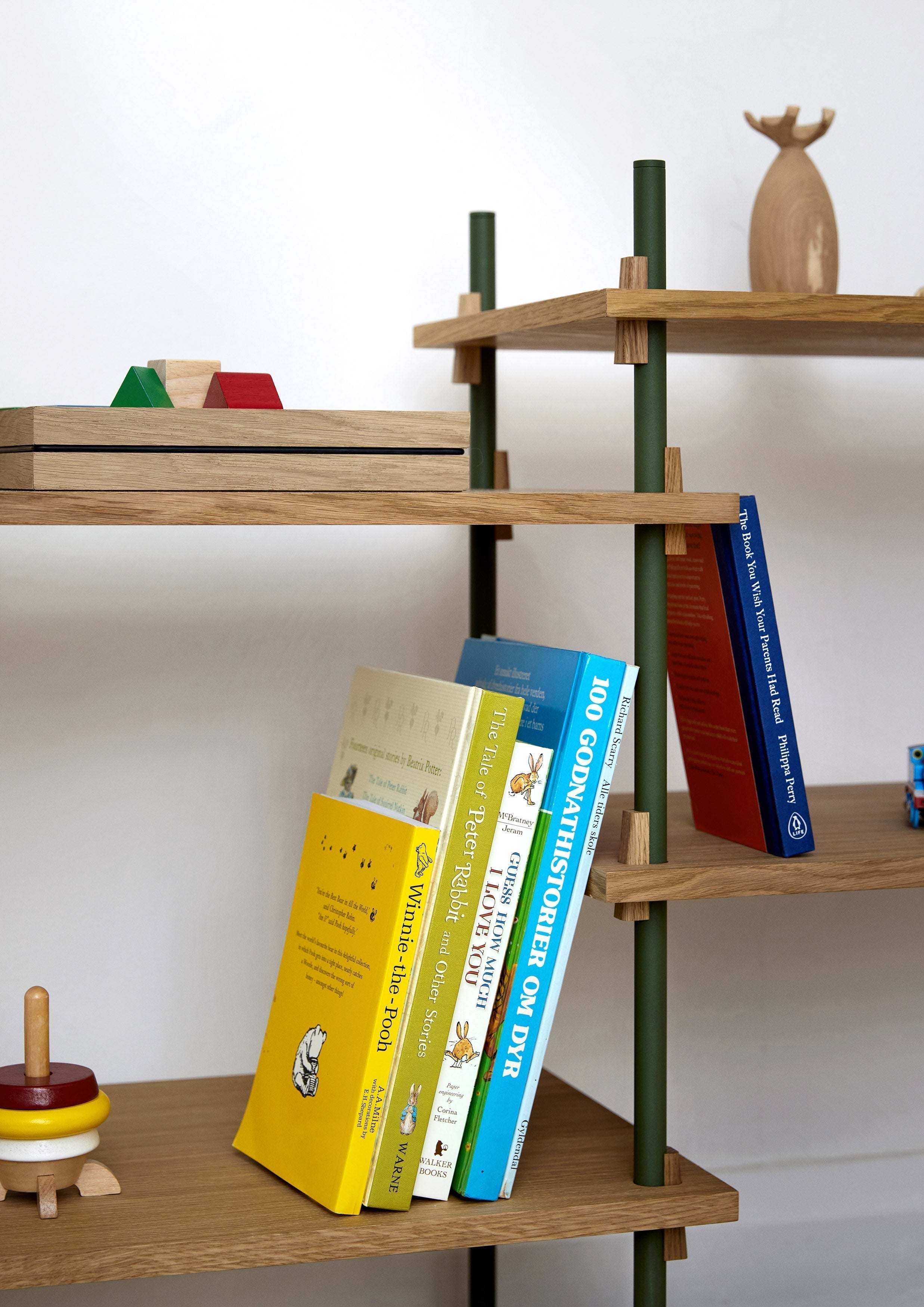 [product_category]-Moebe Shelving System S.65.1.A, Oak/Pine Green-Moebe-5713520012501-S.65.1.A.OA.PG-MOE-12