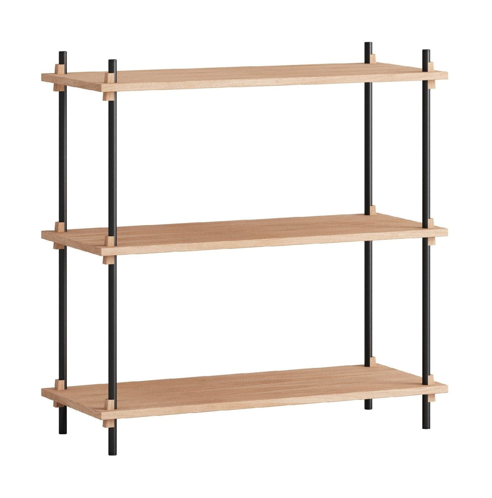 [product_category]-Moebe Shelving System S.85.1.A, Oak/Black-Moebe-5713520005350-S.85.1.A.OA.BL-MOE-1