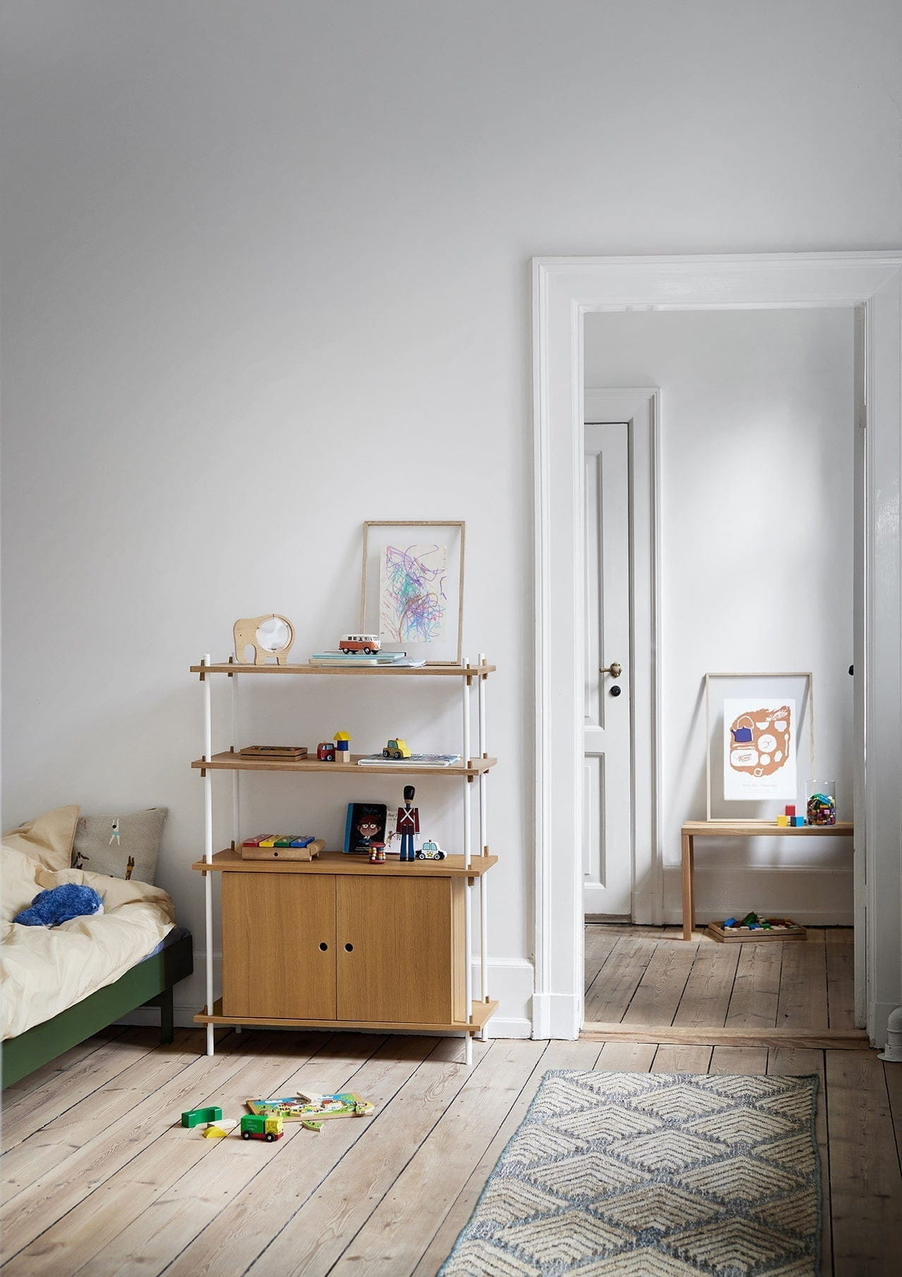 [product_category]-Moebe Shelving System S.85.1.A, Oak/White-Moebe-5713520007705-S.85.1.A.OA.WH-MOE-12