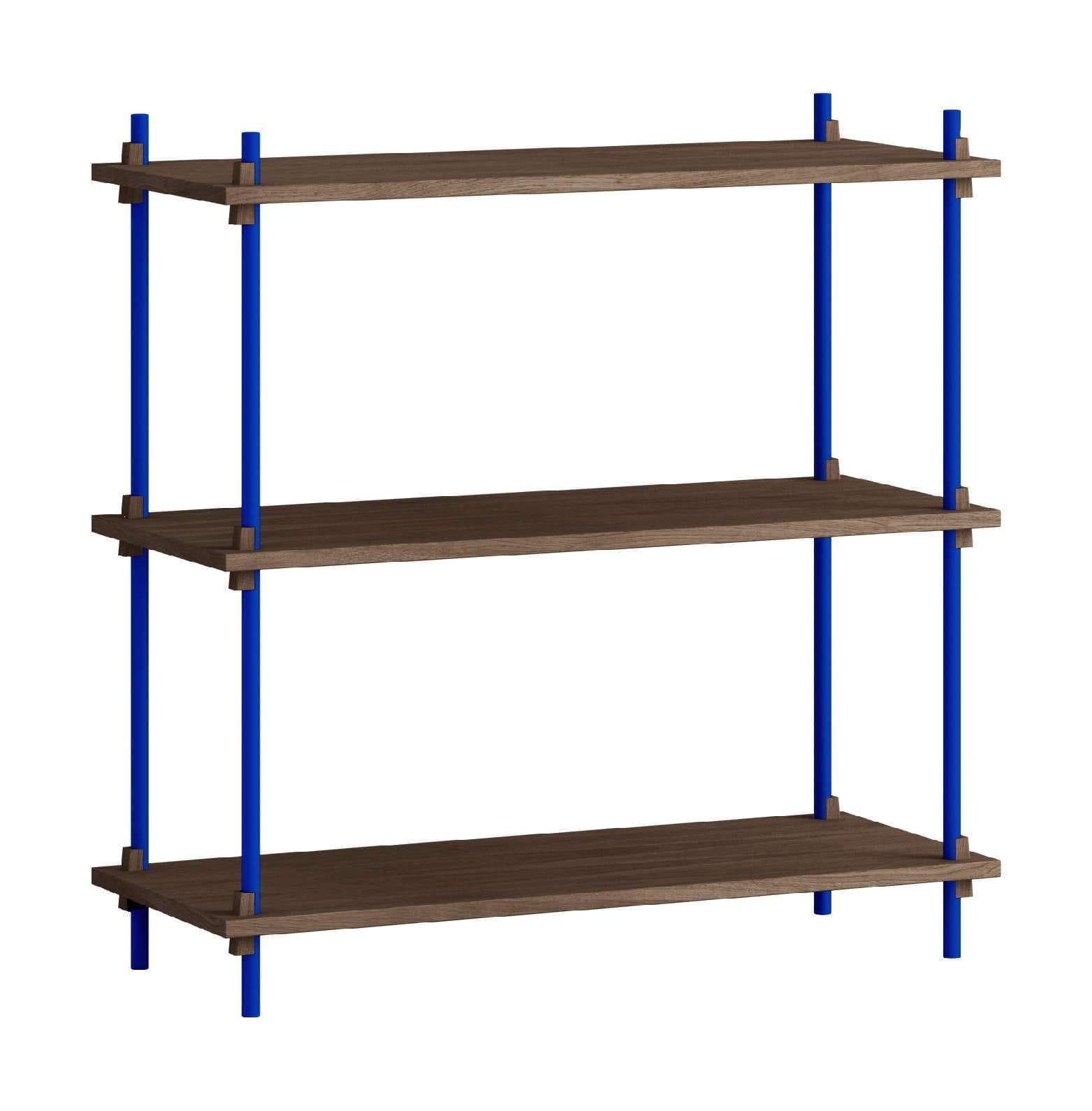 [product_category]-Moebe Shelving System S.85.1.A, Smoked Oak/Deep Blue-Moebe-5713520014864-S.85.1.A.SO.DB-MOE-1