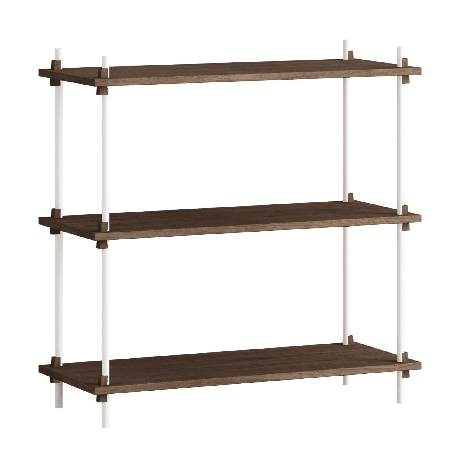 [product_category]-Moebe Shelving System S.85.1.A, Smoked Oak/White-Moebe-5713520010521-S.85.1.A.SO.WH-MOE-3
