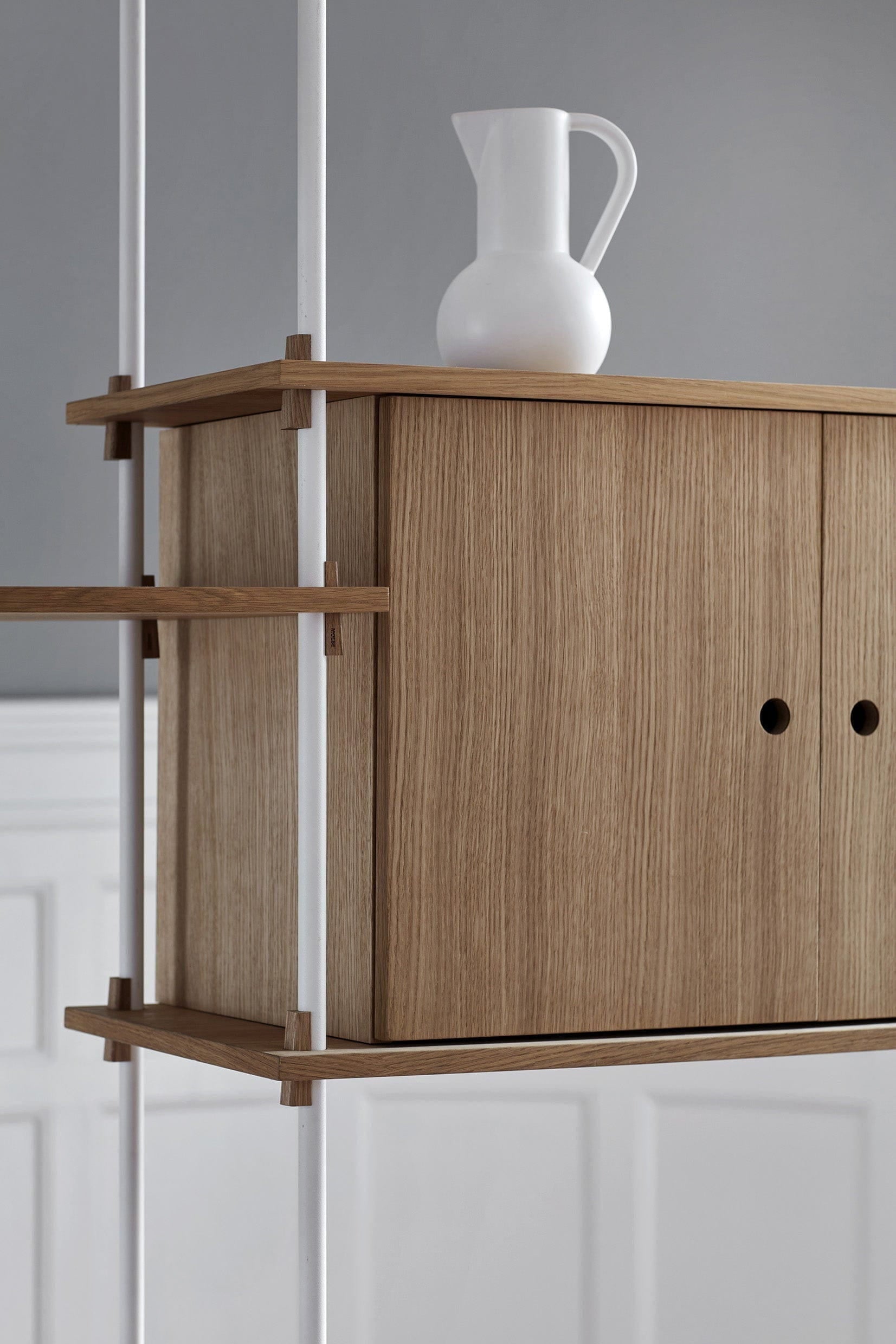 [product_category]-Moebe Shelving System S.85.2.A, Oak/White-Moebe-5713520007910-S.85.2.A.OA.WH-MOE-23