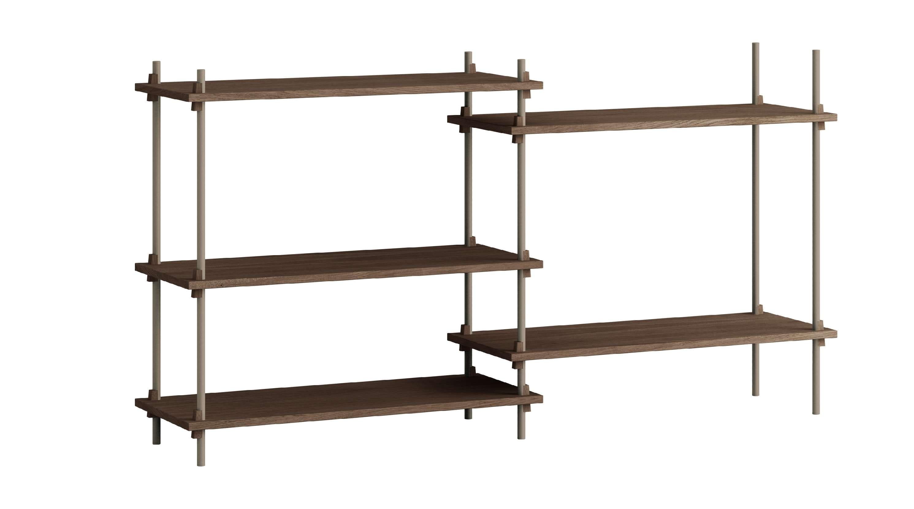 [product_category]-Moebe Shelving System S.85.2.A, Smoked Oak/Warm Grey-Moebe-5713520016639-S.85.2.A.SO.WG-MOE-4