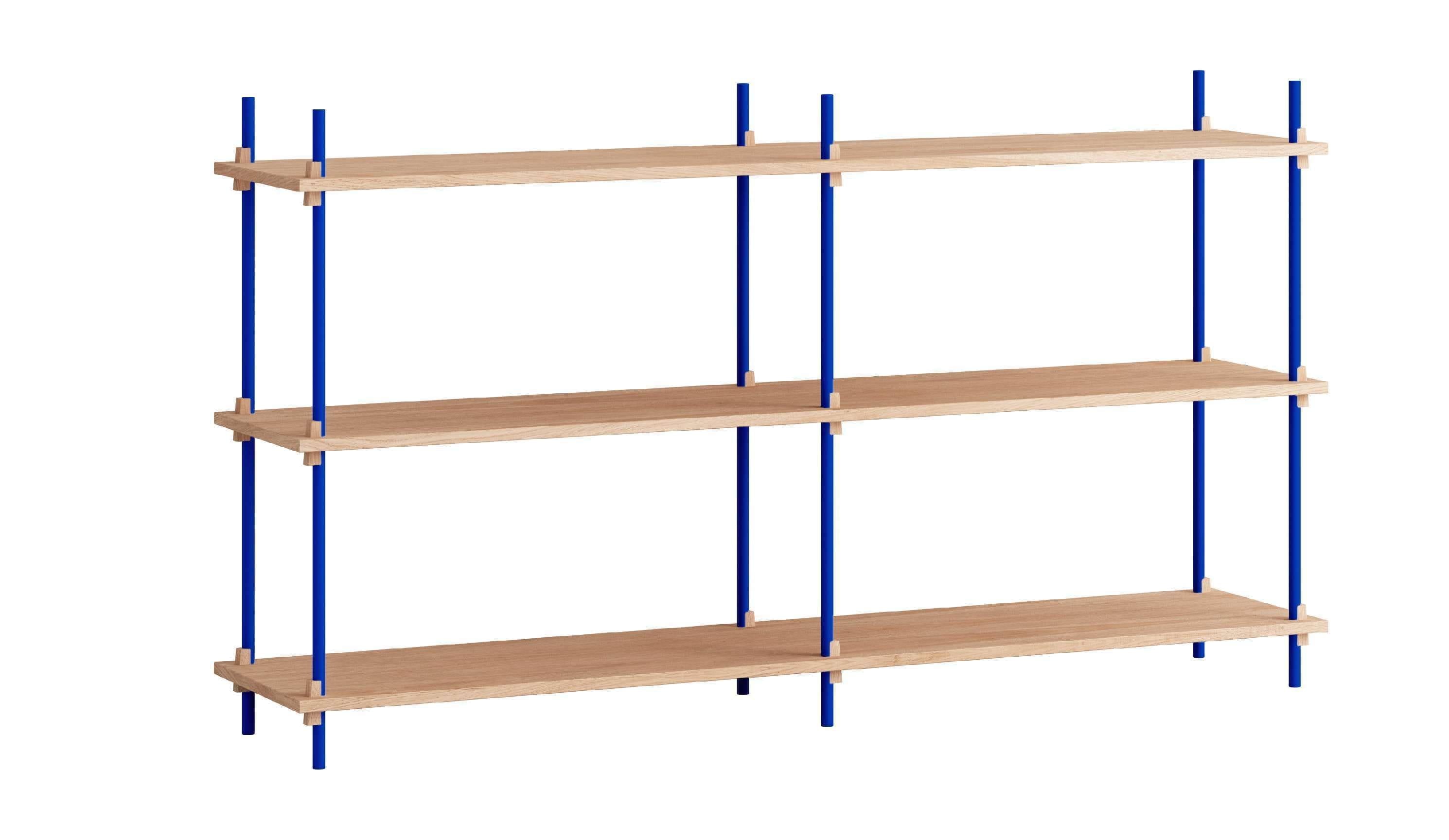 [product_category]-Moebe Shelving System S.85.2.B, Oak/Deep Blue-Moebe-5713520014307-S.85.2.B.OA.DB-MOE-1