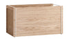 Úložný box Moebe, dub/bílá