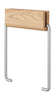 Moebe Toiletpapierhouder, eiken/staal