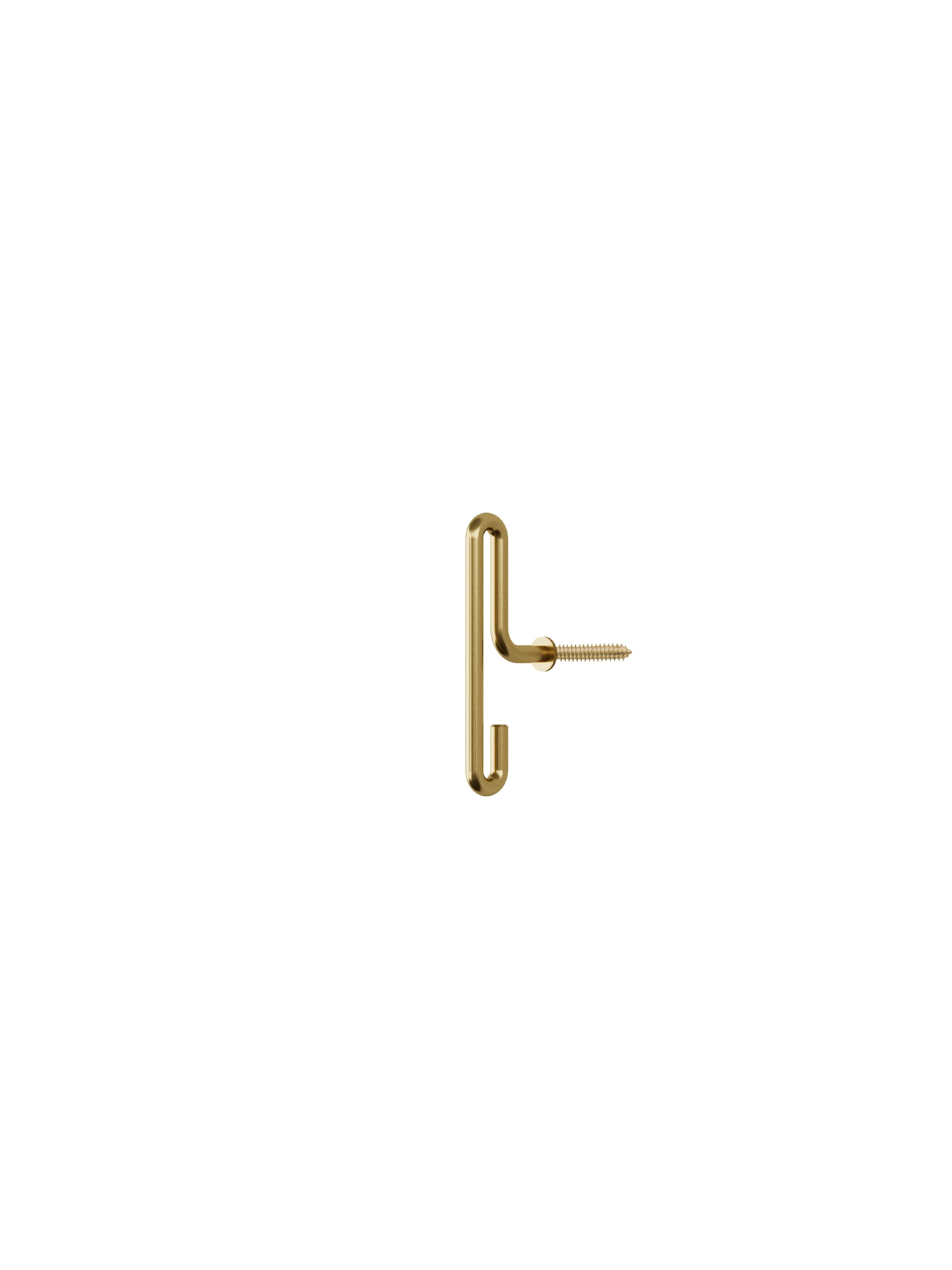 [product_category]-Moebe Wall Hook 2 Pcs. Small, Gold-Moebe-5713520004001-WHMGS-MOE-11
