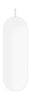 Moebe Wall Mirror 133 cm, Chrome