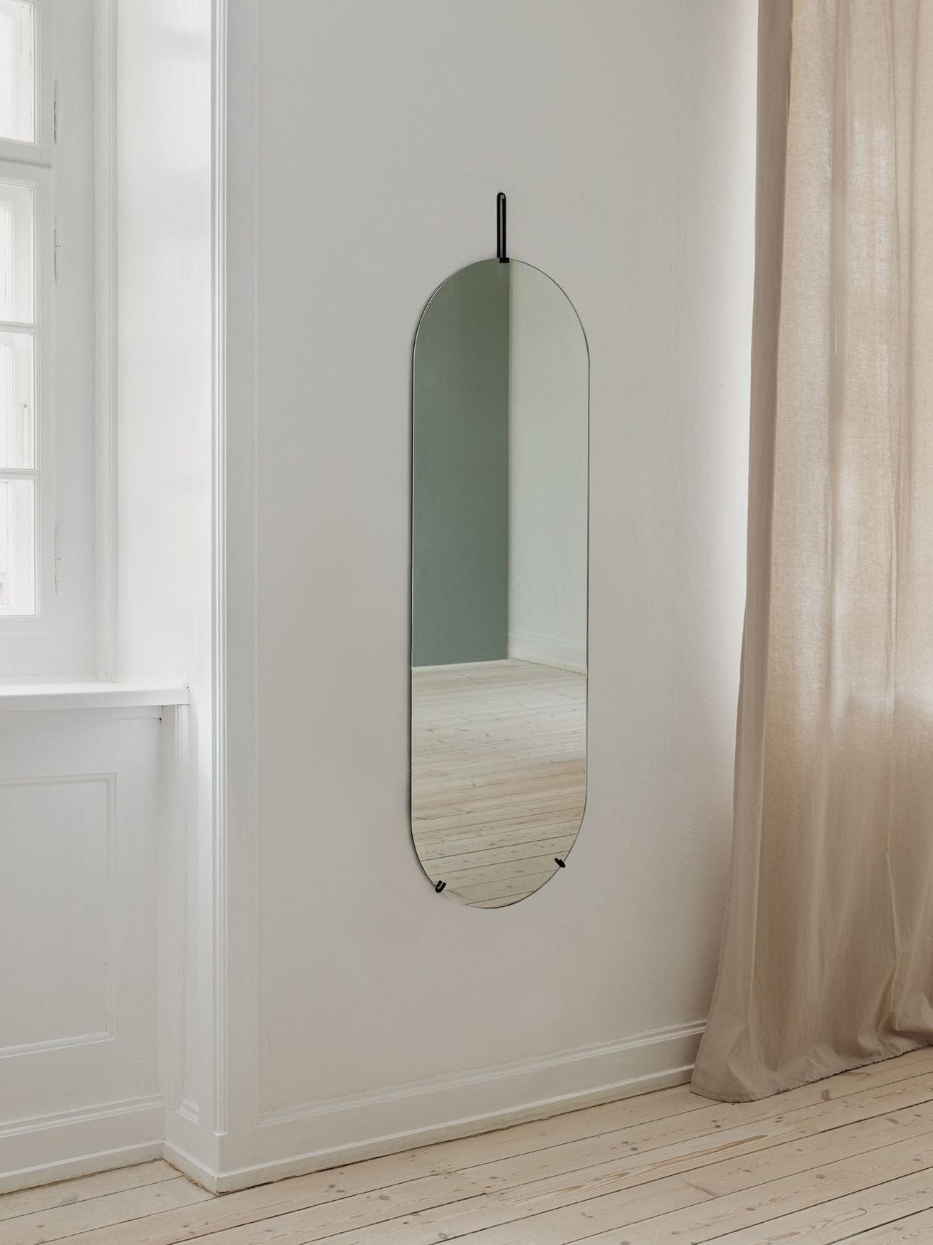 [product_category]-Moebe Wall Mirror ø50 Cm, Black-Moebe-5713520000638-WMBL50-MOE-4
