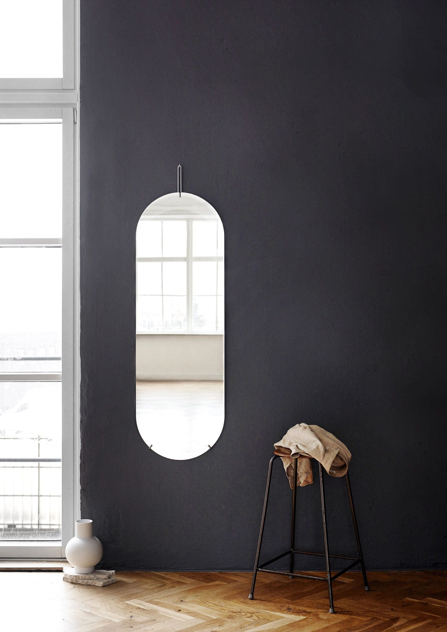 [product_category]-Moebe Wall Mirror ø50 Cm, Chrome-Moebe-5713520001116-WMCH50-MOE-9