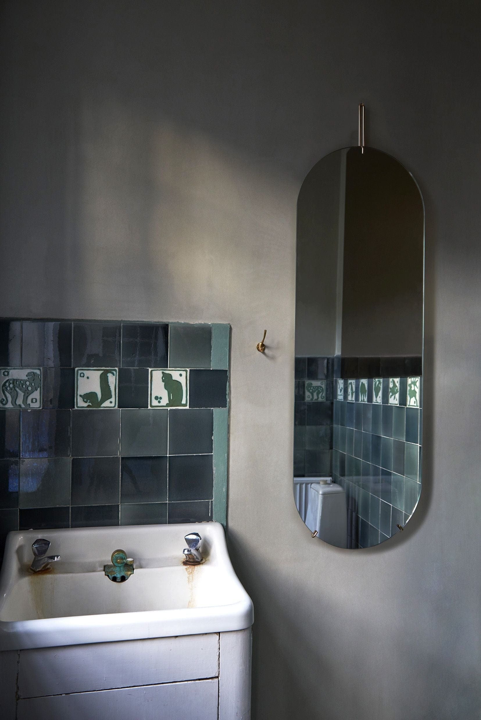 [product_category]-Moebe Wall Mirror ø70 Cm, Brass-Moebe-5713520000737-WMBR70-MOE-2