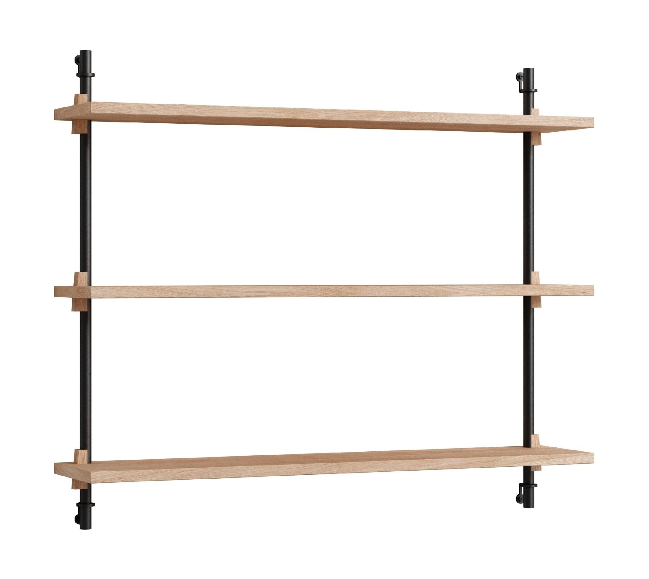[product_category]-Moebe Wall Shelving Ws.65.1, Oak/Black-Moebe-5713520005138-WS.65.1.OA.BL-MOE-13