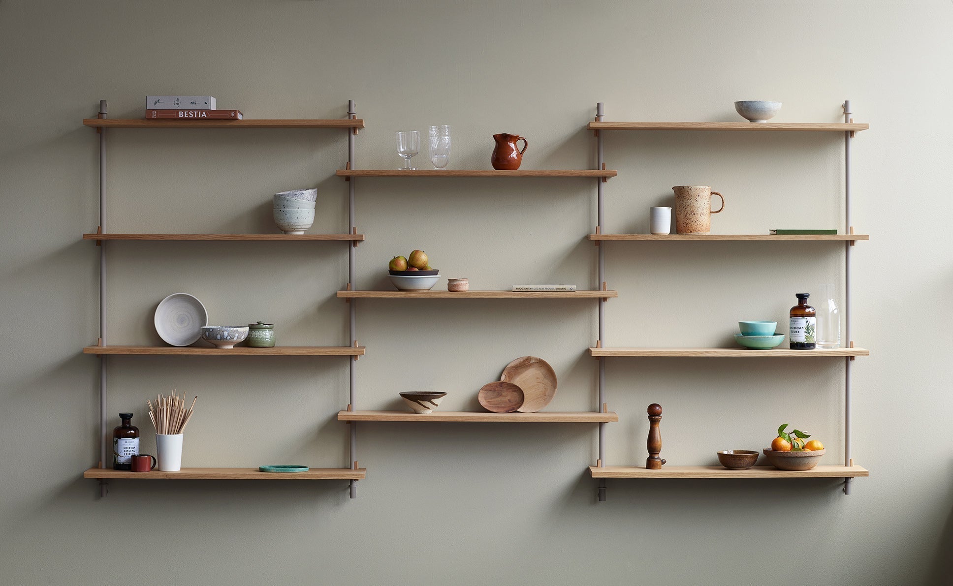 [product_category]-Moebe Wall Shelving Ws.65.1, Oak/Warm Grey-Moebe-5713520015427-WS.65.1.OA.WG-MOE-18