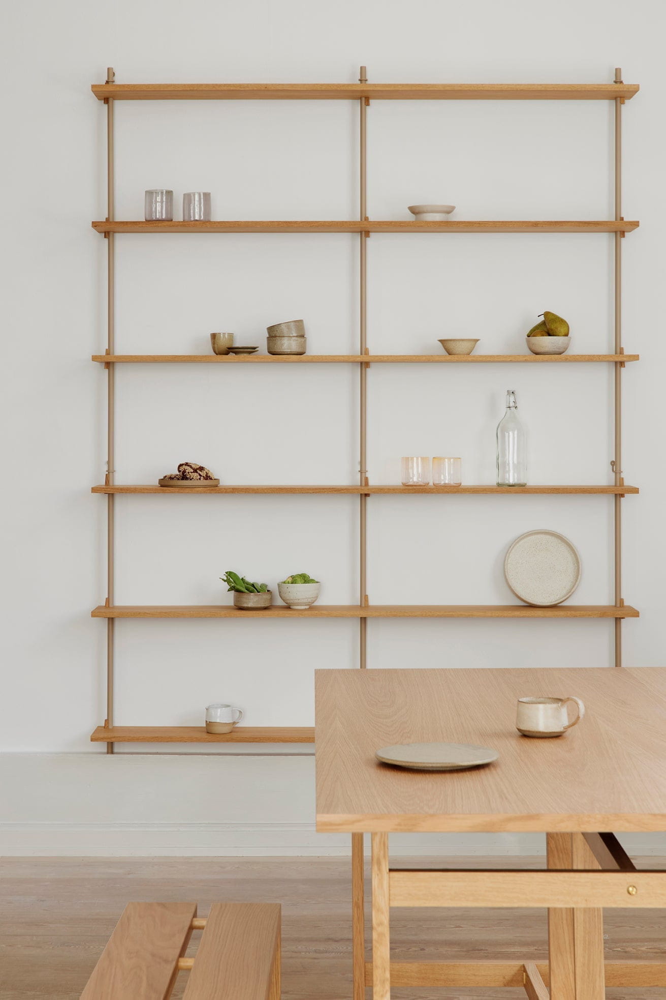 [product_category]-Moebe Wall Shelving Ws.65.1, Oak/Warm Grey-Moebe-5713520015427-WS.65.1.OA.WG-MOE-3