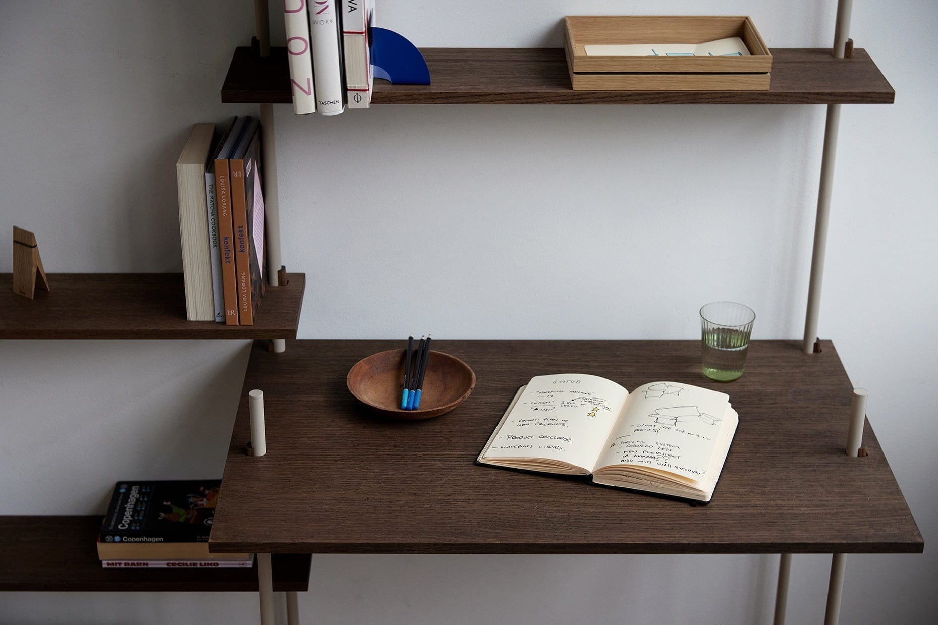 [product_category]-Moebe Wall Shelving Ws.65.1, Smoked Oak/Warm Grey-Moebe-5713520016202-WS.65.1.SO.WG-MOE-2