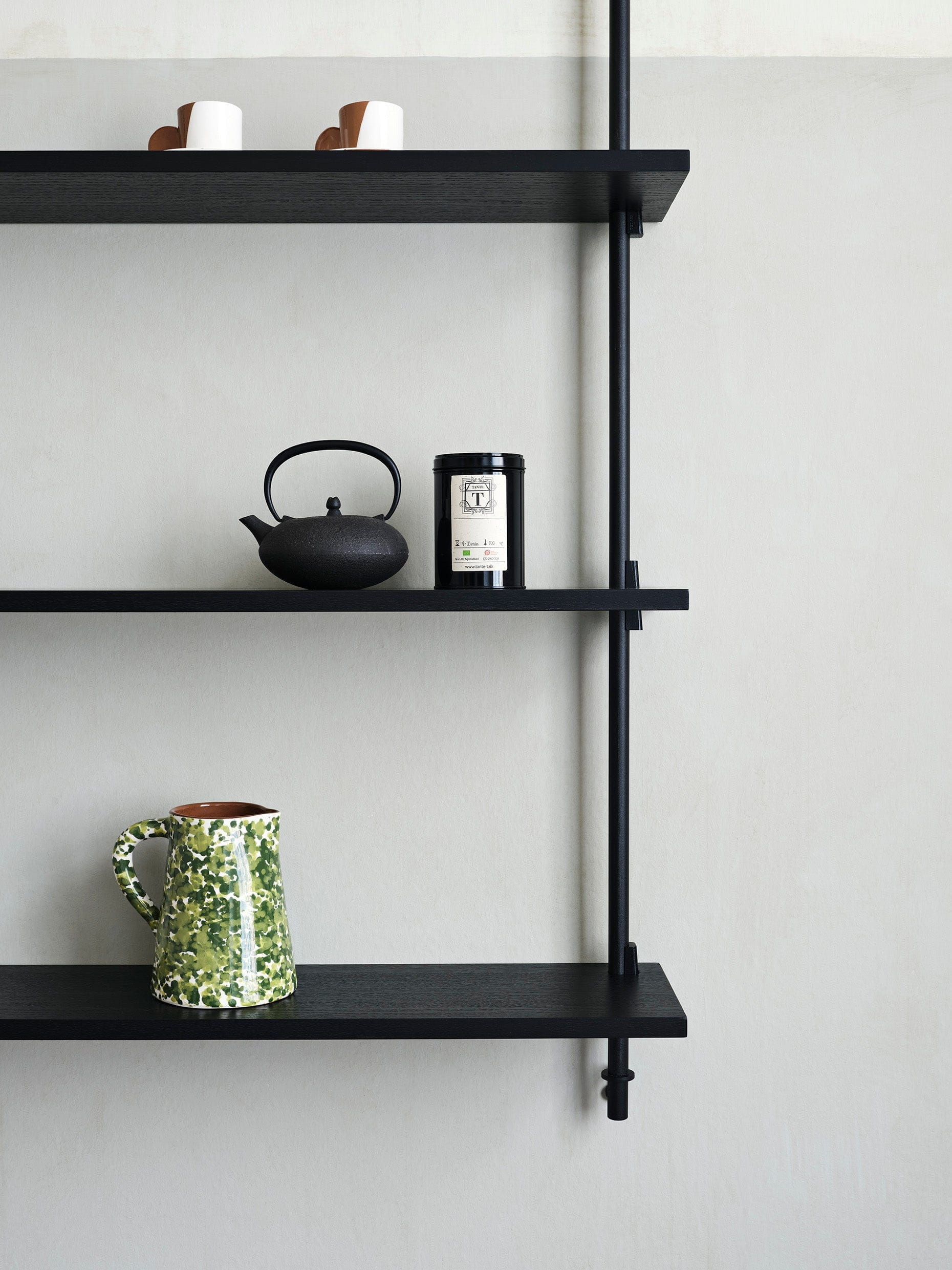 [product_category]-Moebe Wall Shelving Ws.85.2, Black/Black-Moebe-5713520005978-WS.85.2.BL.BL-MOE-4