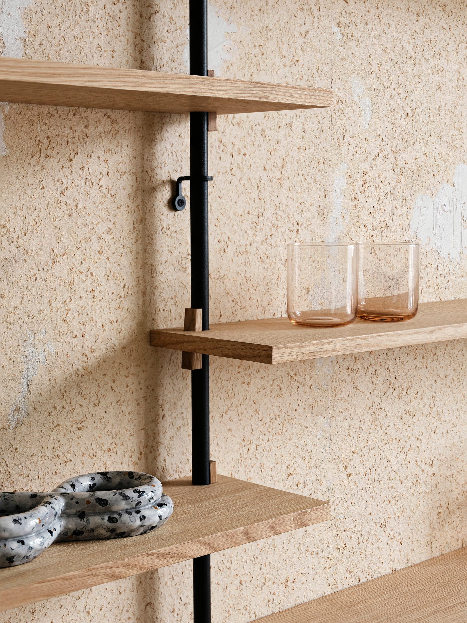 [product_category]-Moebe Wall Shelving Ws.85.2, Oak/Black-Moebe-5713520005183-WS.85.2.OA.BL-MOE-11