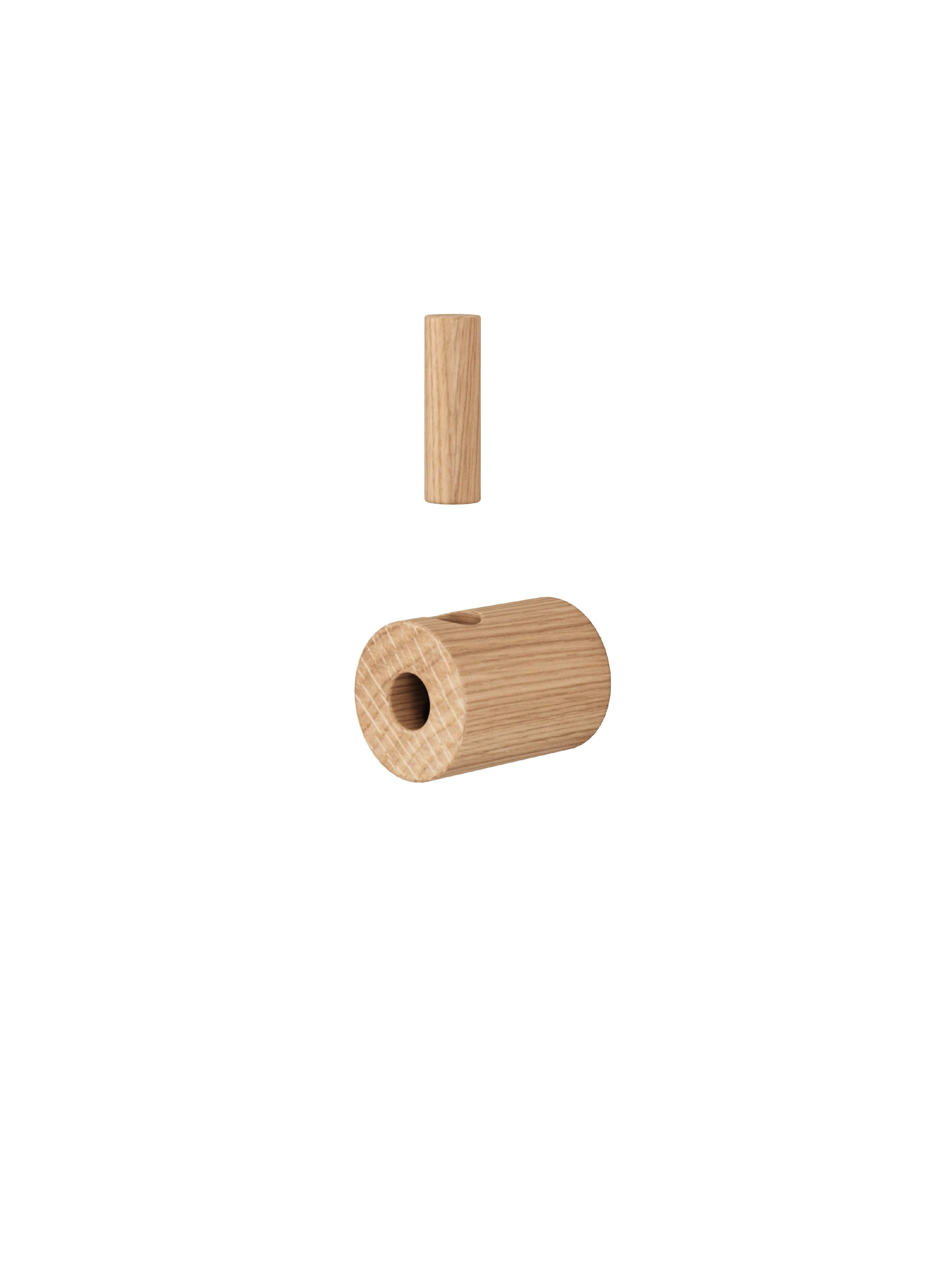 [product_category]-Moebe Wooden Wall Hook, Oak-Moebe-5713520016981-WWHO-MOE-2