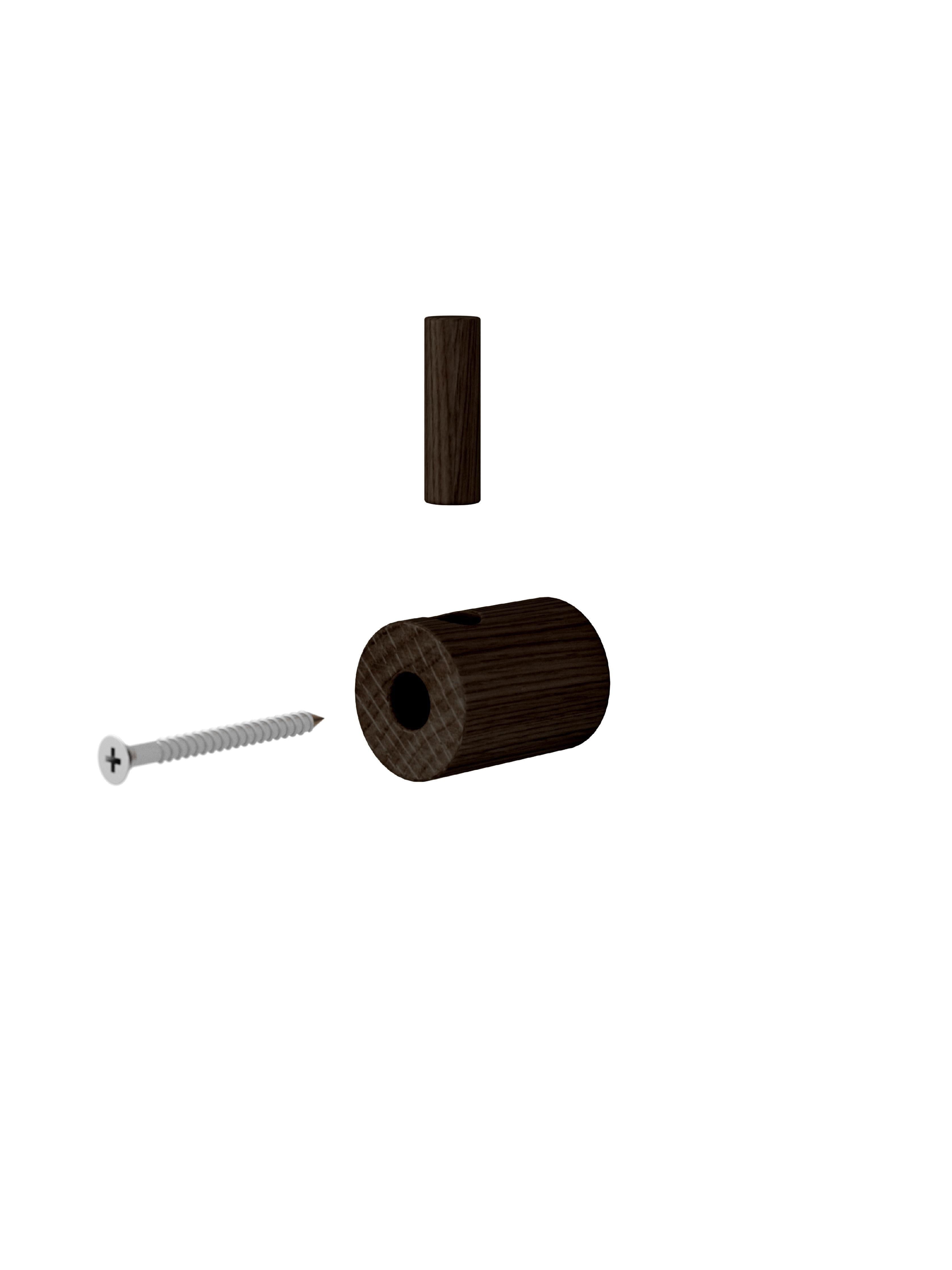 [product_category]-Moebe Wooden Wall Hook, Smoked Oak-Moebe-5713520016998-WWHSO-MOE-3
