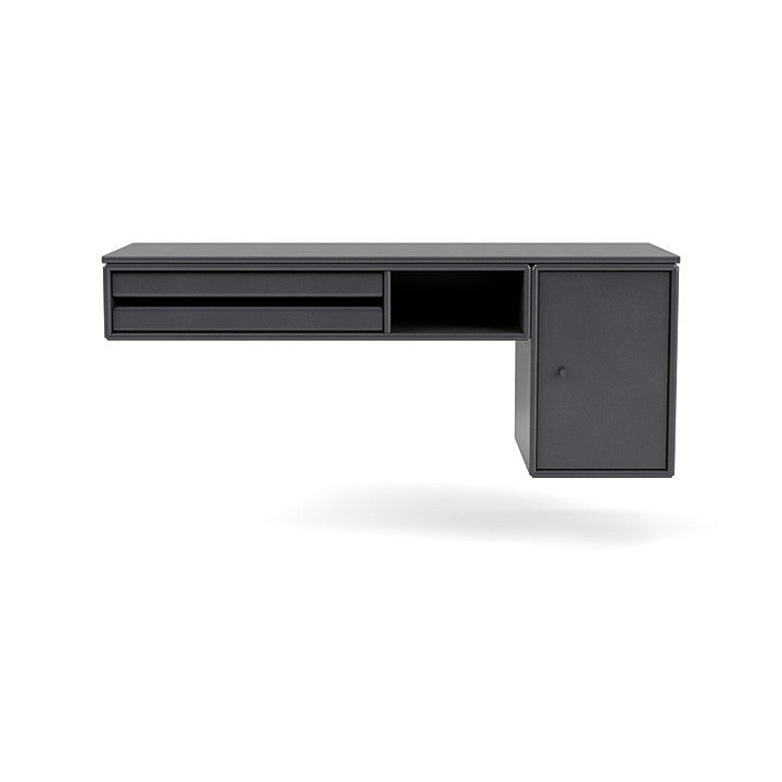 [product_category]-Montana Bureau Work Desk, Coal Black-Montana Furniture-5714322806657-00BUREAU-36-04-MON-2