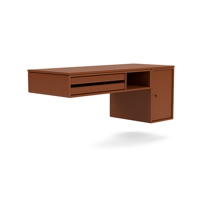 [product_category]-Montana Bureau Work Desk, Hazelnut Brown-Montana Furniture-5714322806459-00BUREAU-146-04-MON-3