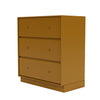 Montana draagt ​​dressoir met 7 cm plint, ambergeel