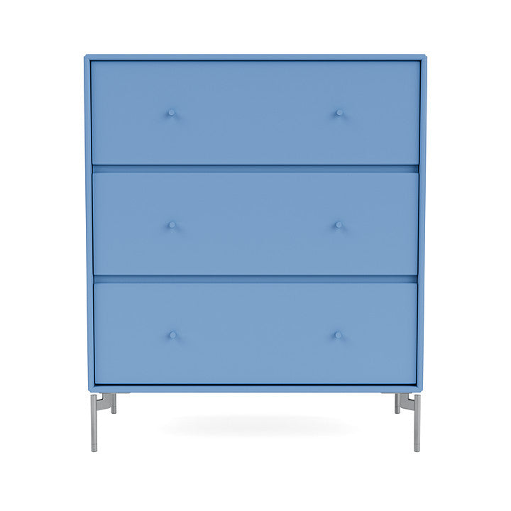 [product_category]-Montana Carry Dresser With Legs, Azure Blue/Matt Chrome-Montana Furniture-5714322378628-000CARRY-154-01-MON-2