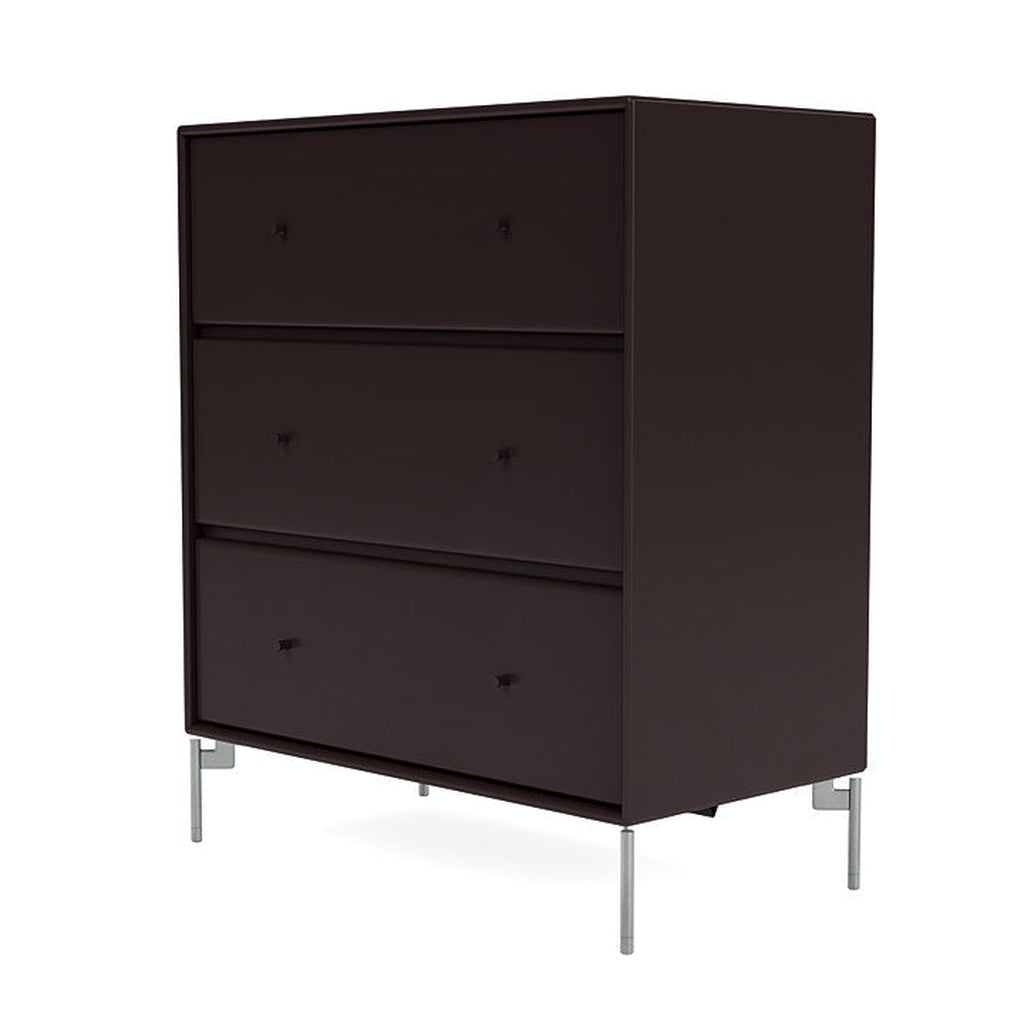 [product_category]-Montana Carry Dresser With Legs, Balsamic/Matt Chrome-Montana Furniture-5714322379106-000CARRY-160-01-MON-1