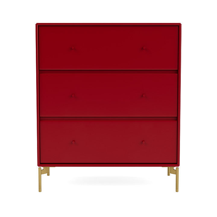 [product_category]-Montana Carry Dresser With Legs, Beetroot/Brass-Montana Furniture-5714322379571-000CARRY-165-09-MON-2