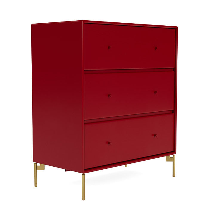 [product_category]-Montana Carry Dresser With Legs, Beetroot/Brass-Montana Furniture-5714322379571-000CARRY-165-09-MON-3