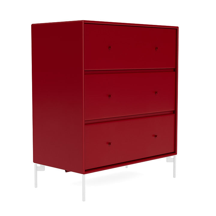 [product_category]-Montana Carry Dresser With Legs, Beetroot/Snow White-Montana Furniture-5714322379519-000CARRY-165-02-MON-3
