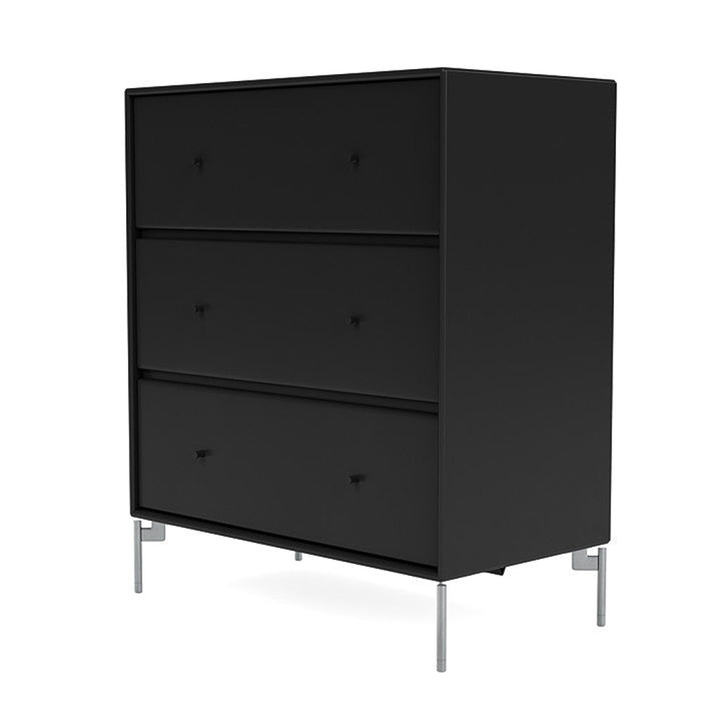 [product_category]-Montana Carry Dresser With Legs, Black/Matt Chrome-Montana Furniture-5714322325202-000CARRY-05-01-MON-1