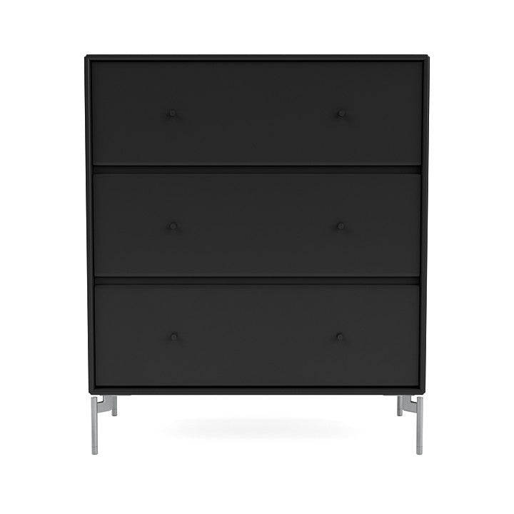 [product_category]-Montana Carry Dresser With Legs, Black/Matt Chrome-Montana Furniture-5714322325202-000CARRY-05-01-MON-2
