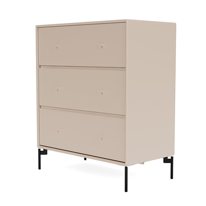 [product_category]-Montana Carry Dresser With Legs, Clay/Black-Montana Furniture-5715288344412-000CARRY-168-03-MON-1