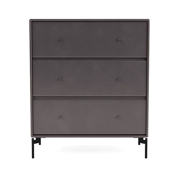[product_category]-Montana Carry Dresser With Legs, Coffee/Black-Montana Furniture-5714322342926-000CARRY-35-03-MON-2