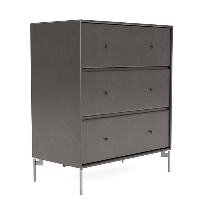[product_category]-Montana Carry Dresser With Legs, Coffee/Matt Chrome-Montana Furniture-5714322379588-000CARRY-35-01-MON-3