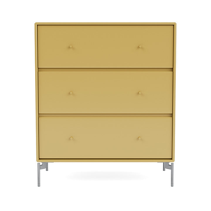 [product_category]-Montana Carry Dresser With Legs, Cumin/Matt Chrome-Montana Furniture-5714322378864-000CARRY-157-01-MON-2