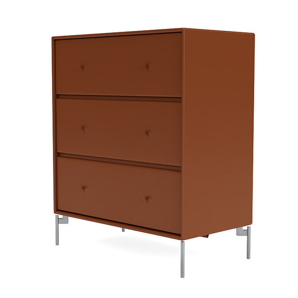 [product_category]-Montana Carry Dresser With Legs, Hazelnut/Matt Chrome-Montana Furniture-5714322378154-000CARRY-146-01-MON-1