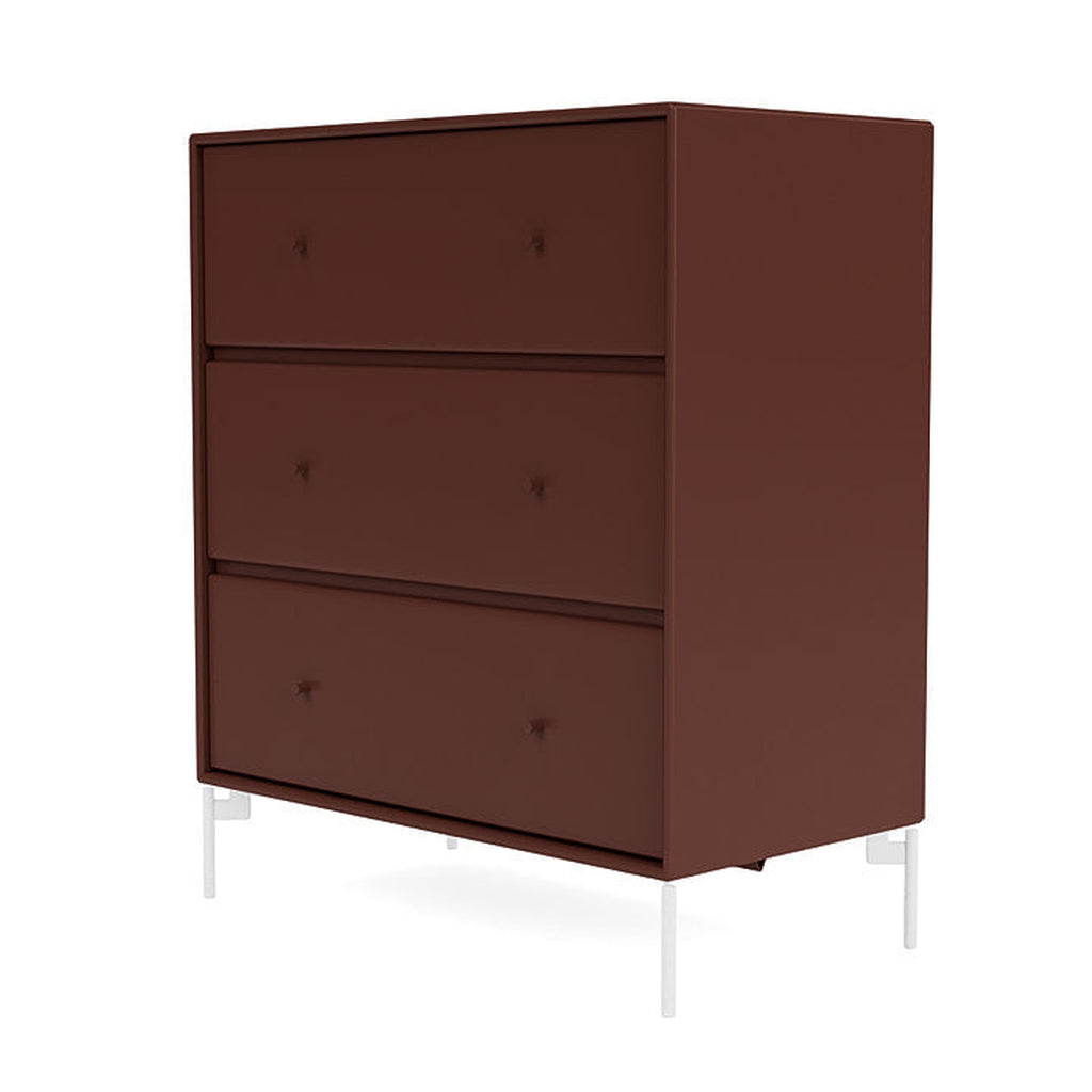 [product_category]-Montana Carry Dresser With Legs, Masala/Snow White-Montana Furniture-5714322378710-000CARRY-155-02-MON-1