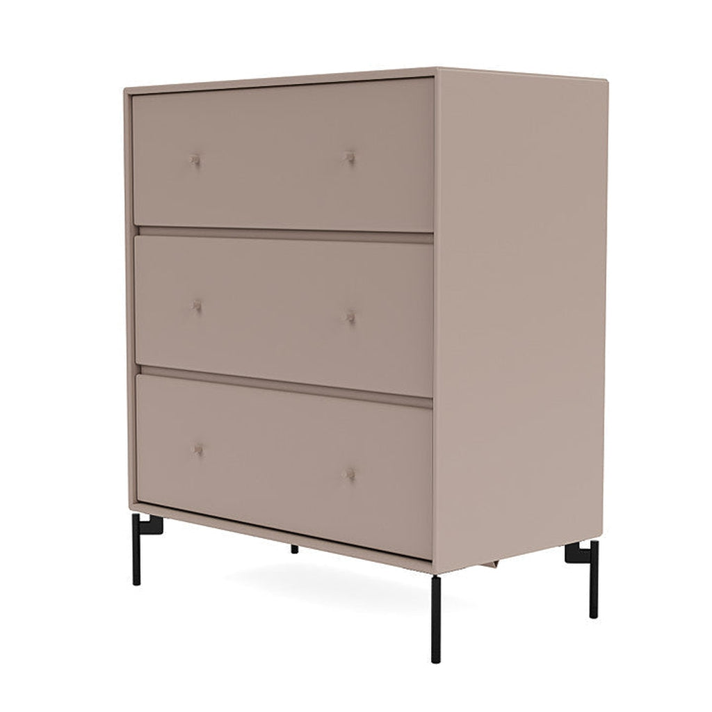 [product_category]-Montana Carry Dresser With Legs, Mushroom Brown/Black-Montana Furniture-5714322202527-000CARRY-137-03-MON-1